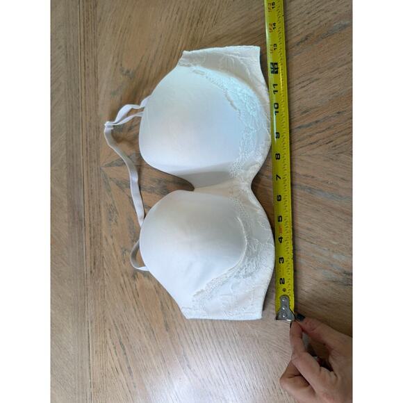 Victoria’s secret body by victoria lined strapless multiway bra white size 34DD - Picture 8 of 9